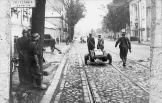 Ulica Powązkowska 1944